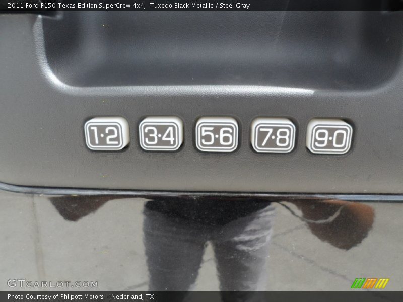Tuxedo Black Metallic / Steel Gray 2011 Ford F150 Texas Edition SuperCrew 4x4
