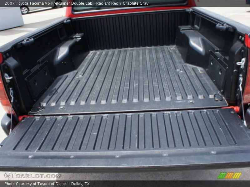 Radiant Red / Graphite Gray 2007 Toyota Tacoma V6 PreRunner Double Cab