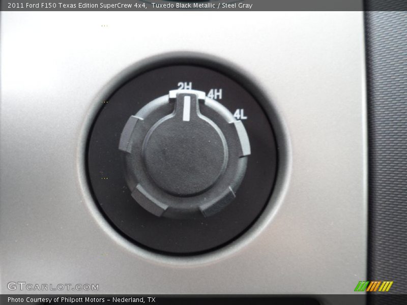 Tuxedo Black Metallic / Steel Gray 2011 Ford F150 Texas Edition SuperCrew 4x4