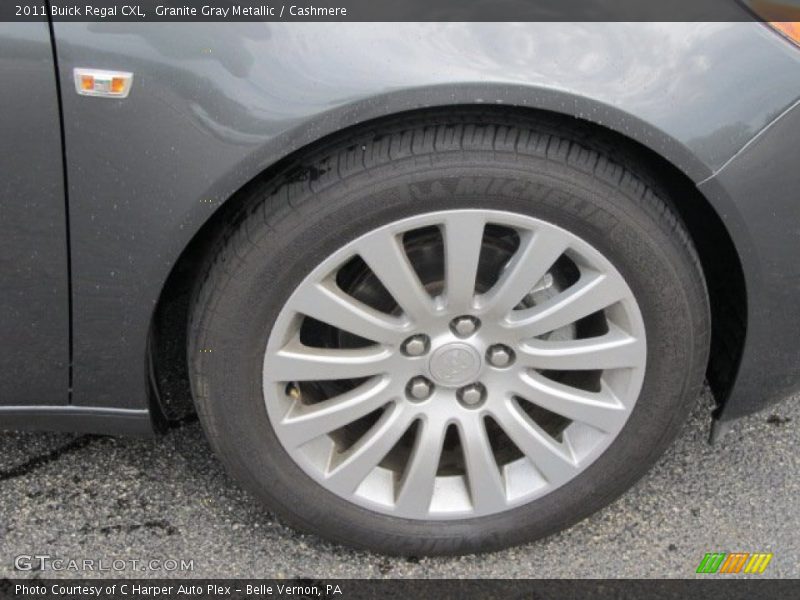Granite Gray Metallic / Cashmere 2011 Buick Regal CXL