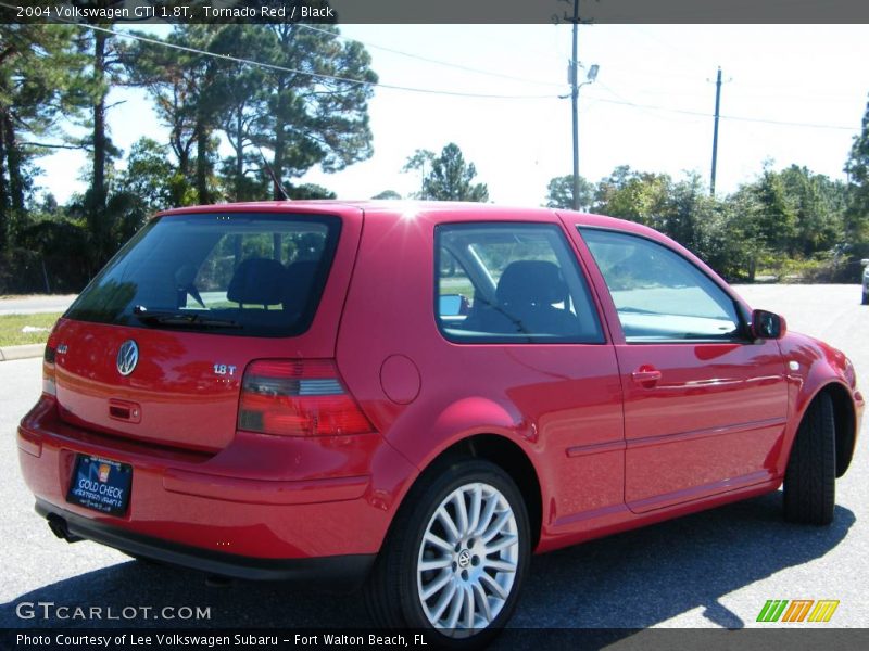 Tornado Red / Black 2004 Volkswagen GTI 1.8T