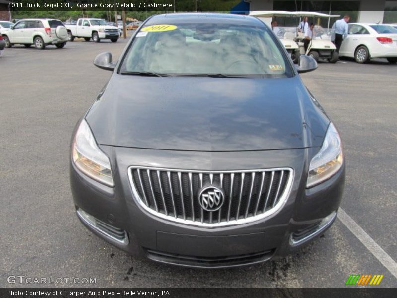 Granite Gray Metallic / Cashmere 2011 Buick Regal CXL