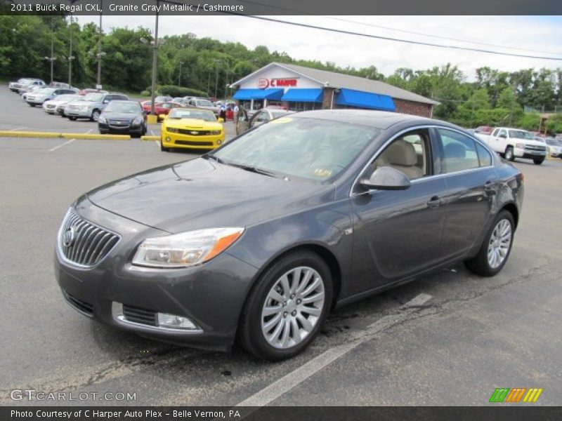 Granite Gray Metallic / Cashmere 2011 Buick Regal CXL