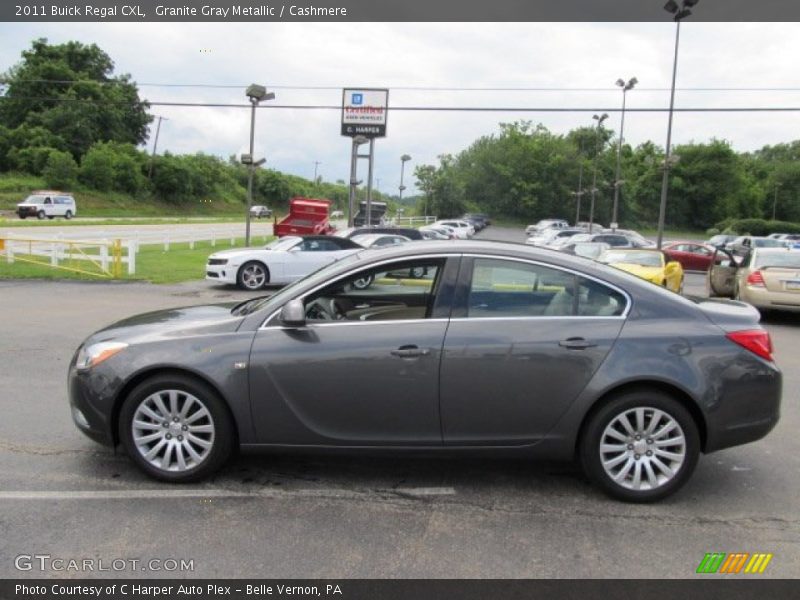 Granite Gray Metallic / Cashmere 2011 Buick Regal CXL