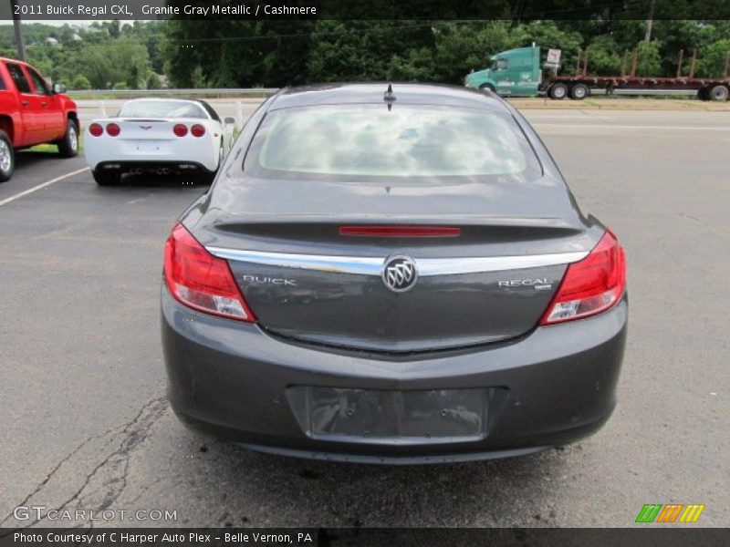 Granite Gray Metallic / Cashmere 2011 Buick Regal CXL