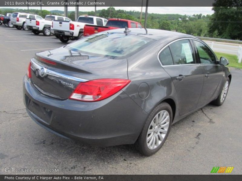 Granite Gray Metallic / Cashmere 2011 Buick Regal CXL