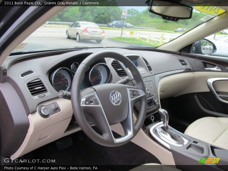 Granite Gray Metallic / Cashmere 2011 Buick Regal CXL