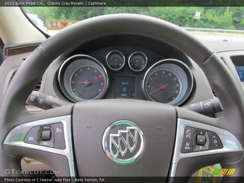 Granite Gray Metallic / Cashmere 2011 Buick Regal CXL