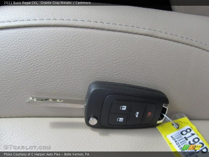 Granite Gray Metallic / Cashmere 2011 Buick Regal CXL