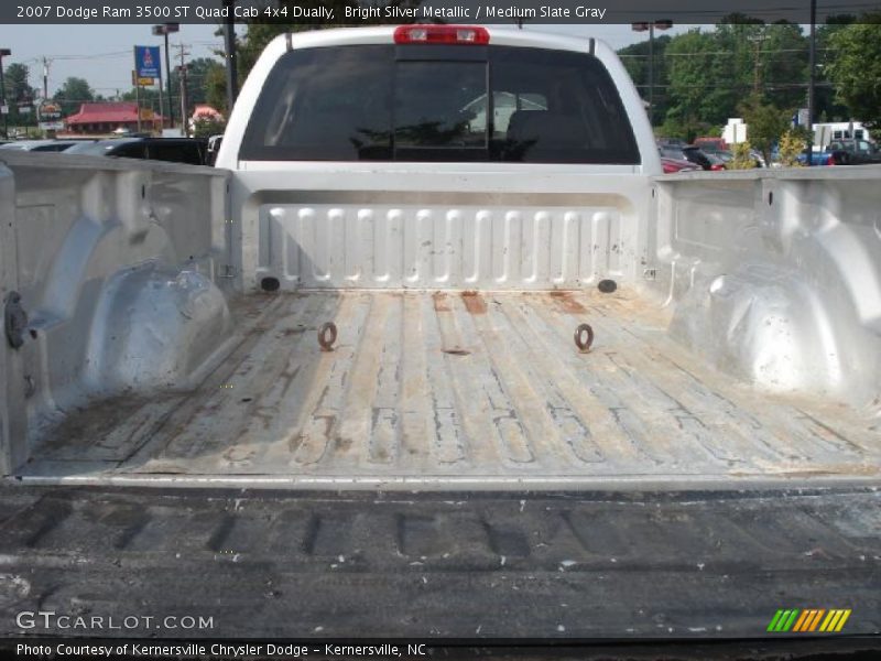 Bright Silver Metallic / Medium Slate Gray 2007 Dodge Ram 3500 ST Quad Cab 4x4 Dually