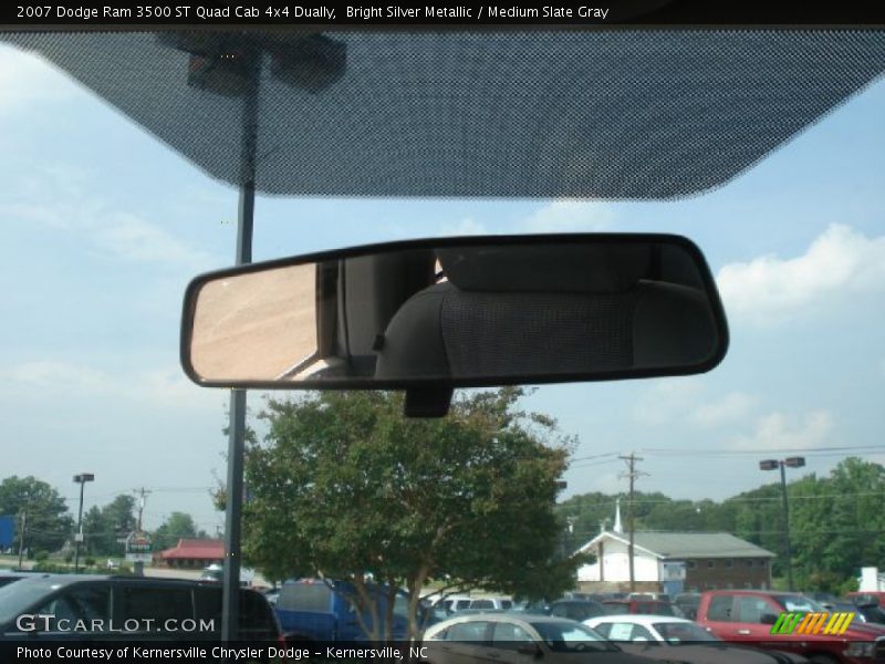 Bright Silver Metallic / Medium Slate Gray 2007 Dodge Ram 3500 ST Quad Cab 4x4 Dually