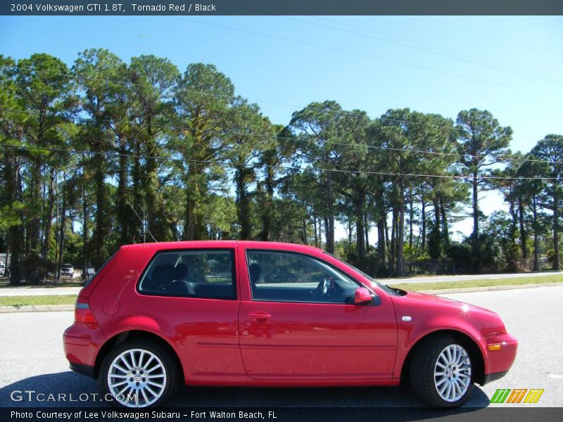 Tornado Red / Black 2004 Volkswagen GTI 1.8T