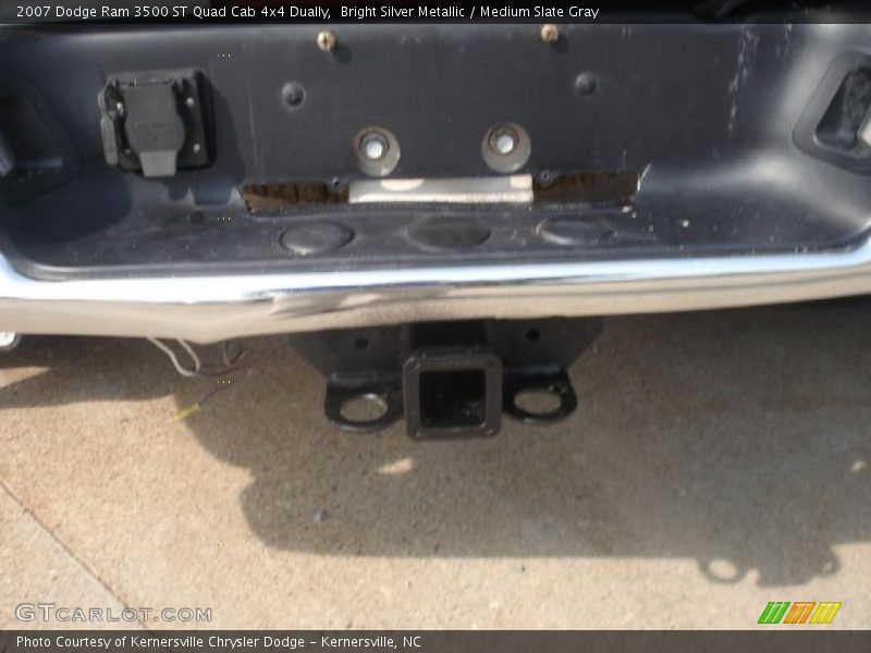 Bright Silver Metallic / Medium Slate Gray 2007 Dodge Ram 3500 ST Quad Cab 4x4 Dually