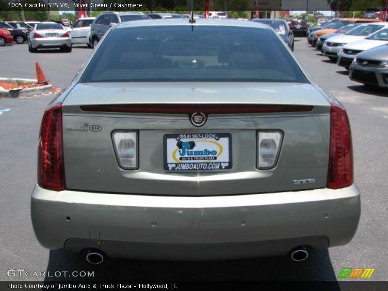 Silver Green / Cashmere 2005 Cadillac STS V6