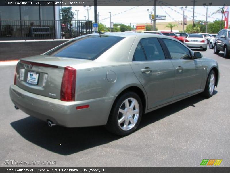 Silver Green / Cashmere 2005 Cadillac STS V6