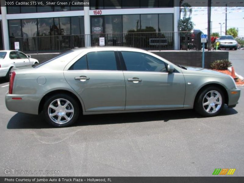Silver Green / Cashmere 2005 Cadillac STS V6