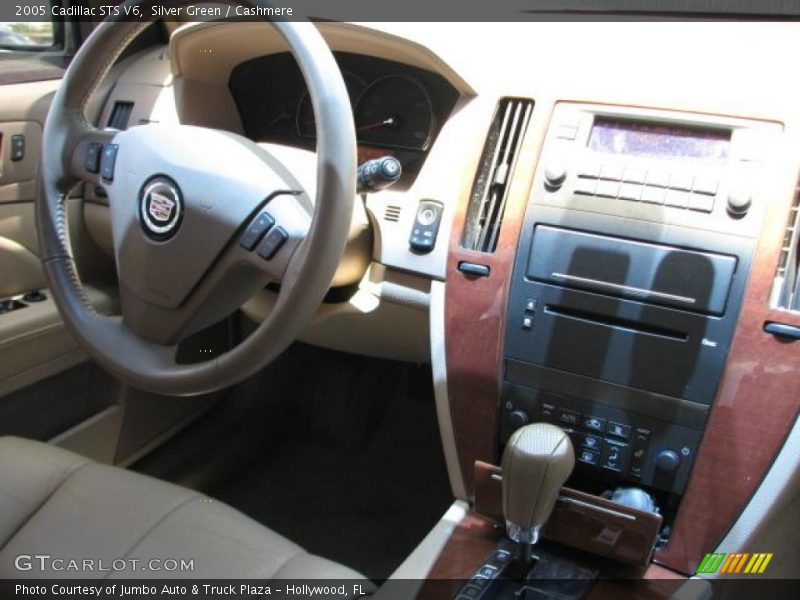 Silver Green / Cashmere 2005 Cadillac STS V6