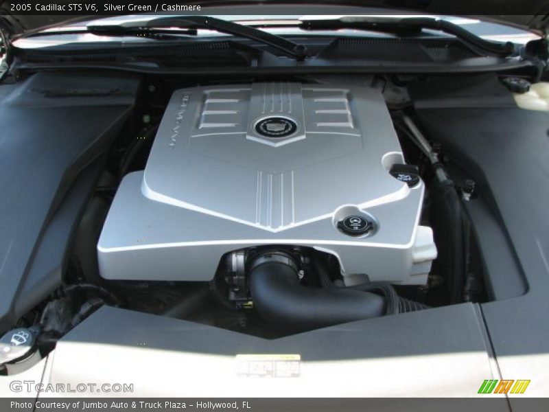 Silver Green / Cashmere 2005 Cadillac STS V6
