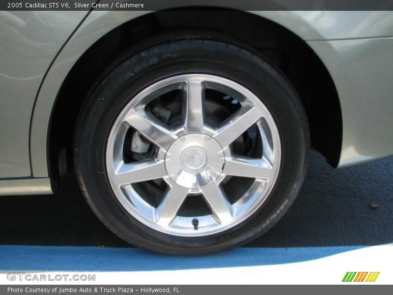 Silver Green / Cashmere 2005 Cadillac STS V6