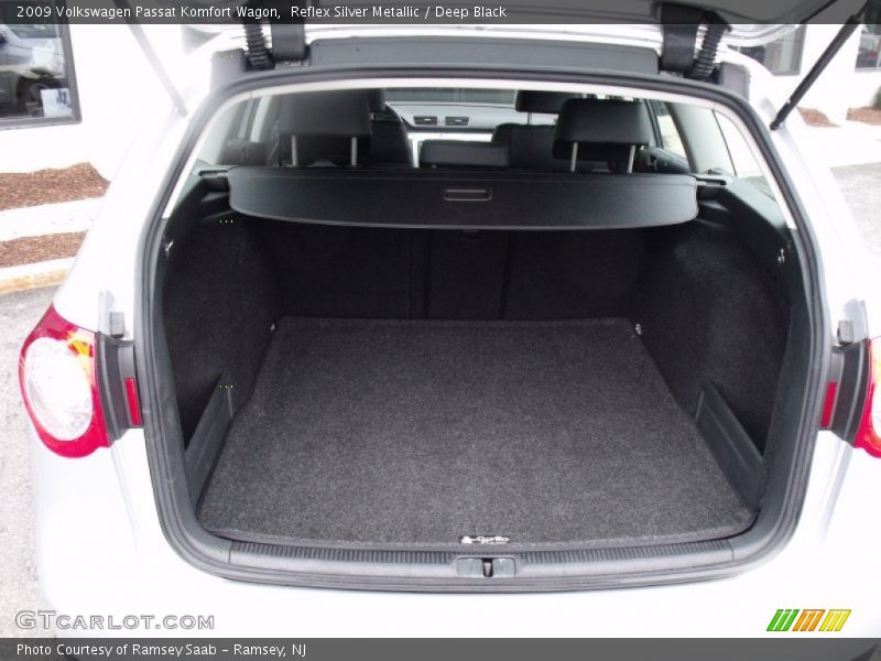 Reflex Silver Metallic / Deep Black 2009 Volkswagen Passat Komfort Wagon