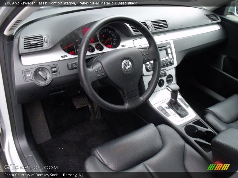  2009 Passat Komfort Wagon Deep Black Interior