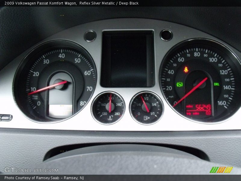  2009 Passat Komfort Wagon Komfort Wagon Gauges