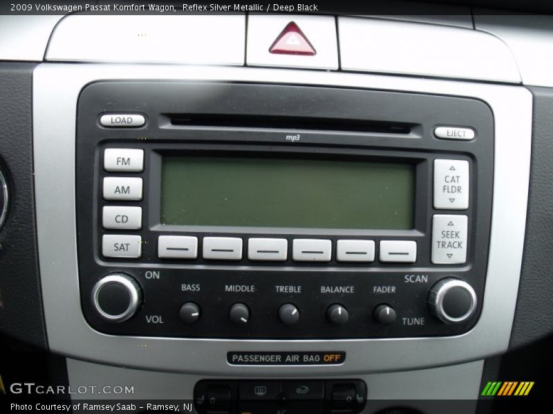 Reflex Silver Metallic / Deep Black 2009 Volkswagen Passat Komfort Wagon