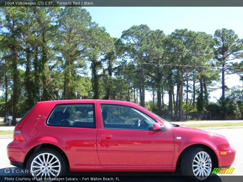 Tornado Red / Black 2004 Volkswagen GTI 1.8T