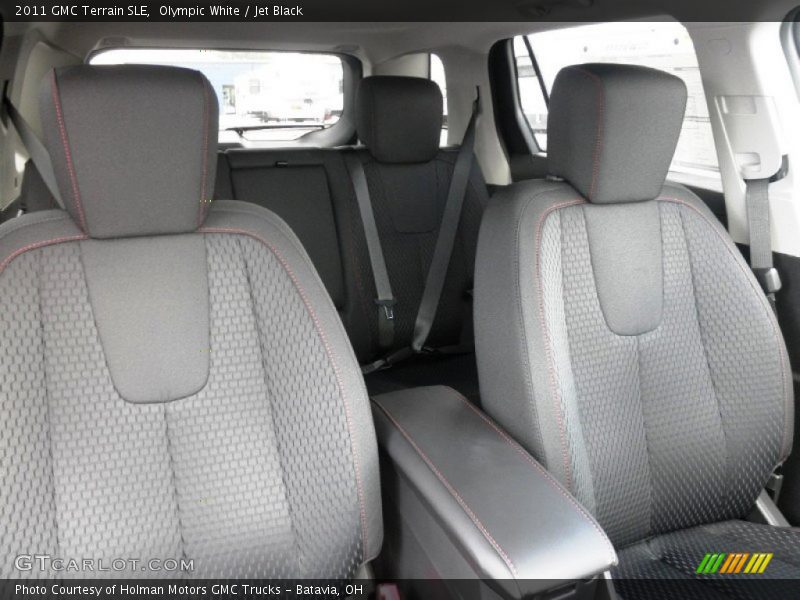 Olympic White / Jet Black 2011 GMC Terrain SLE