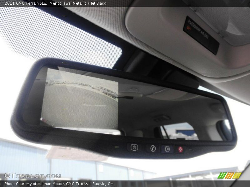 Merlot Jewel Metallic / Jet Black 2011 GMC Terrain SLE