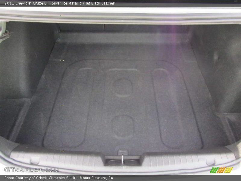 Silver Ice Metallic / Jet Black Leather 2011 Chevrolet Cruze LT