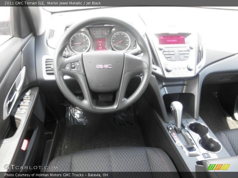 Merlot Jewel Metallic / Jet Black 2011 GMC Terrain SLE