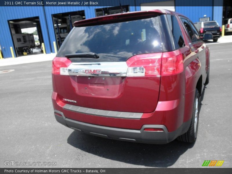Merlot Jewel Metallic / Jet Black 2011 GMC Terrain SLE