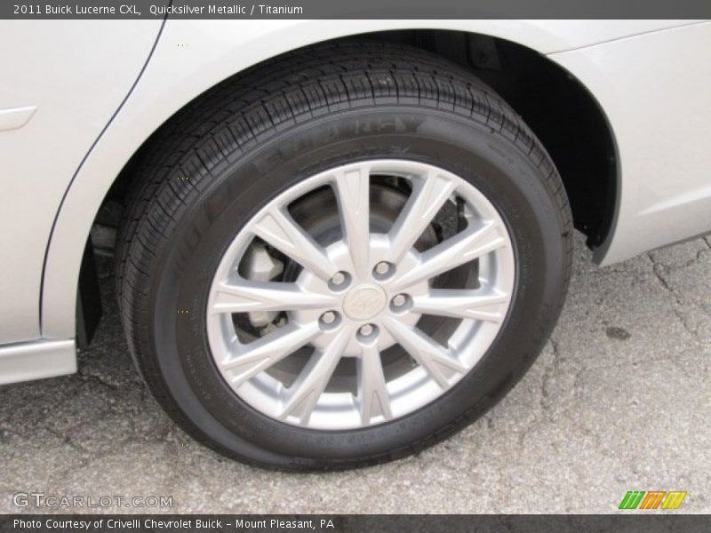 Quicksilver Metallic / Titanium 2011 Buick Lucerne CXL