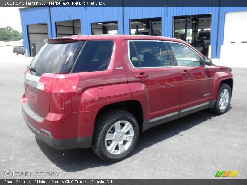 Merlot Jewel Metallic / Jet Black 2011 GMC Terrain SLE