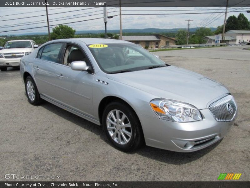 Quicksilver Metallic / Titanium 2011 Buick Lucerne CXL