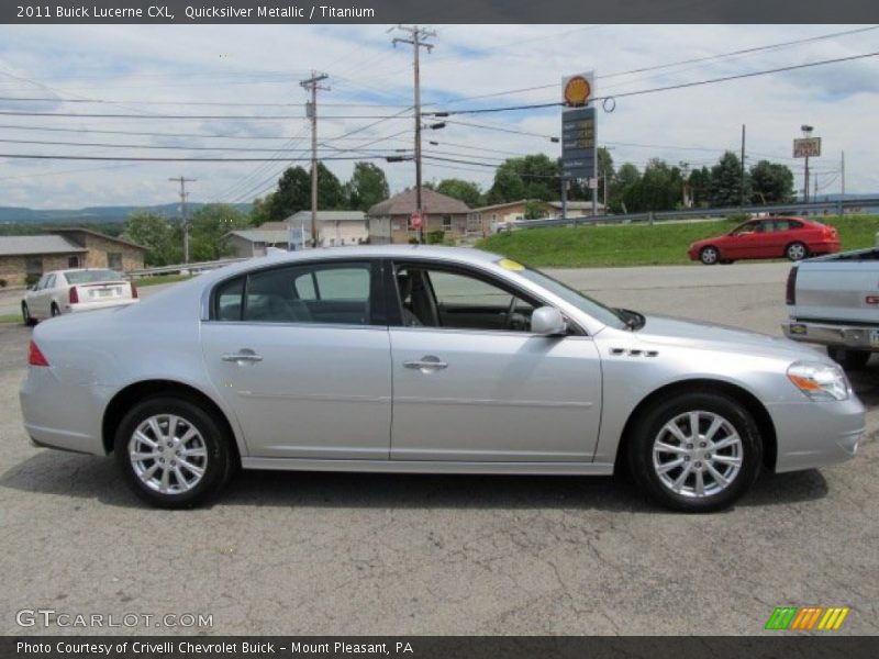 Quicksilver Metallic / Titanium 2011 Buick Lucerne CXL