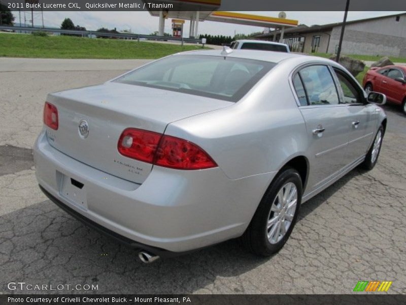 Quicksilver Metallic / Titanium 2011 Buick Lucerne CXL