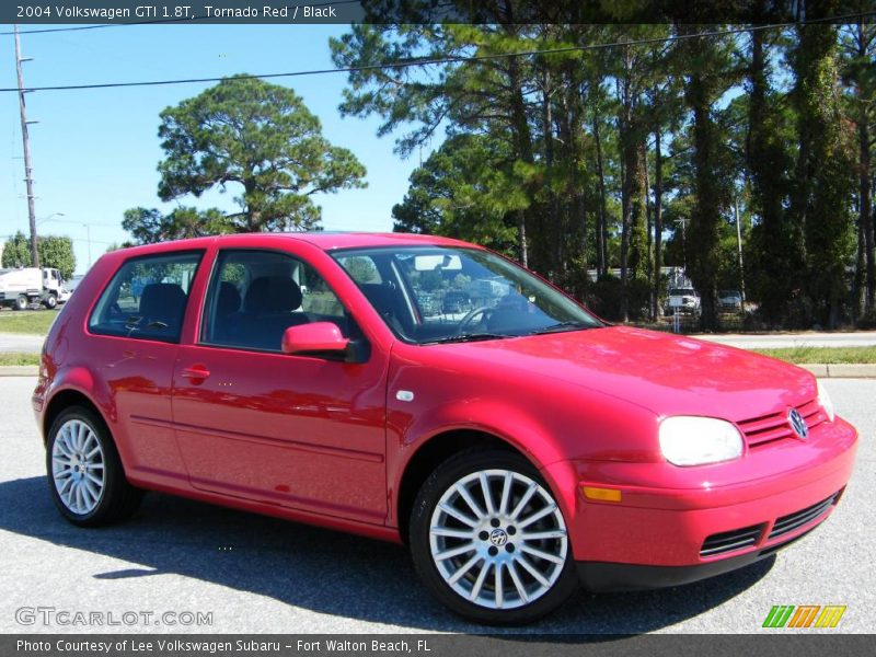 Tornado Red / Black 2004 Volkswagen GTI 1.8T