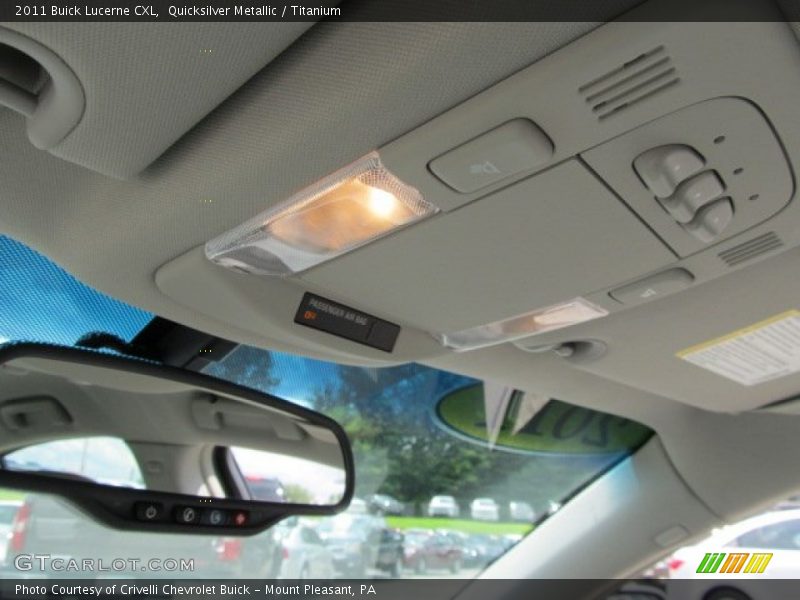 Quicksilver Metallic / Titanium 2011 Buick Lucerne CXL