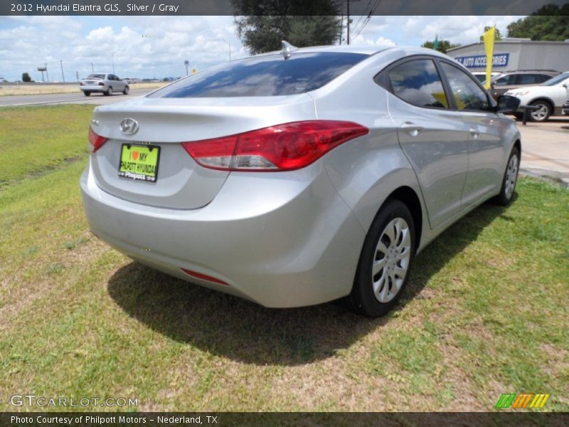 Silver / Gray 2012 Hyundai Elantra GLS