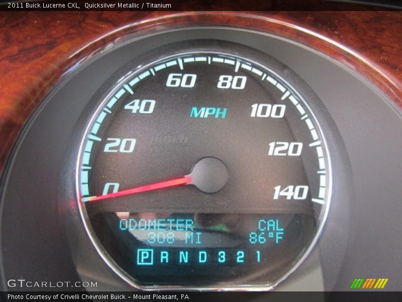 Quicksilver Metallic / Titanium 2011 Buick Lucerne CXL