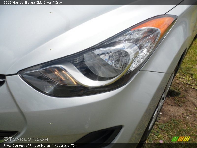 Silver / Gray 2012 Hyundai Elantra GLS