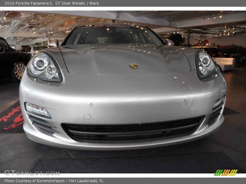 GT Silver Metallic / Black 2010 Porsche Panamera S
