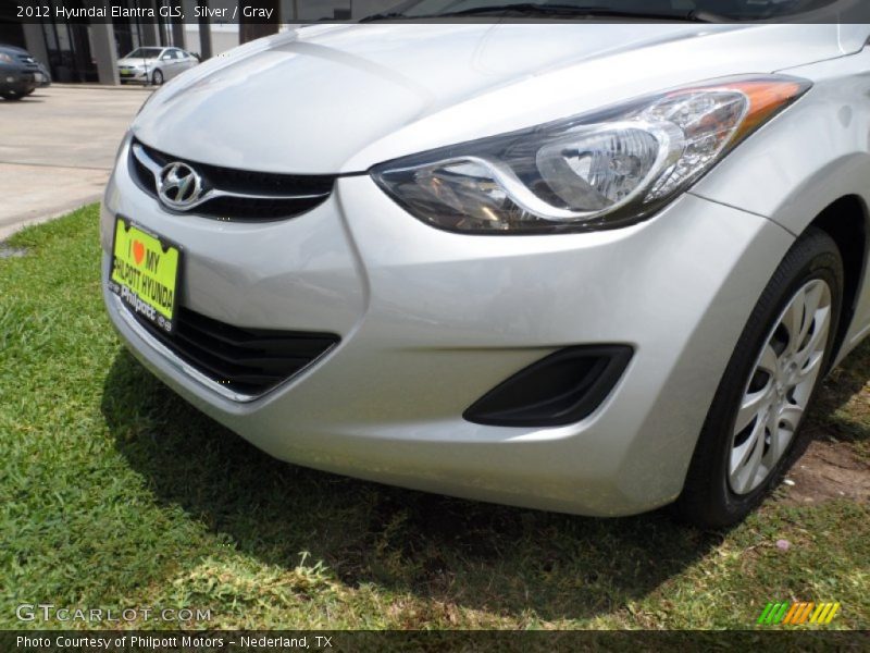 Silver / Gray 2012 Hyundai Elantra GLS