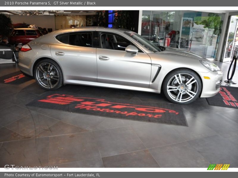 GT Silver Metallic / Black 2010 Porsche Panamera S