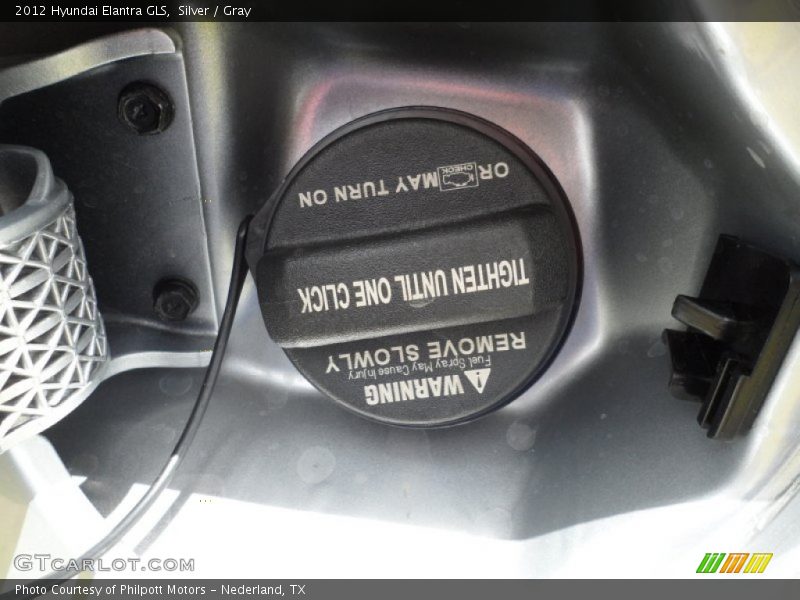 Silver / Gray 2012 Hyundai Elantra GLS