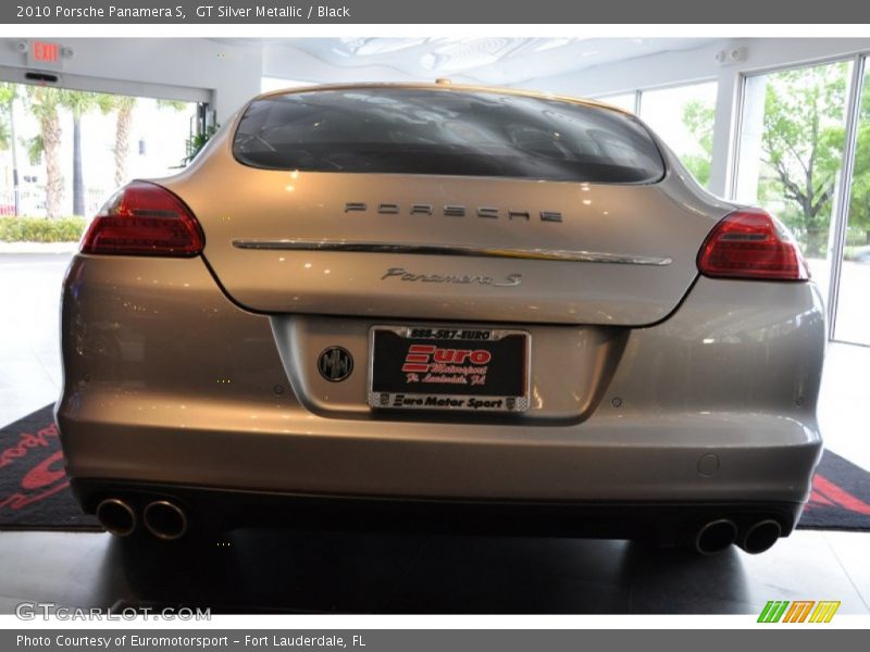 GT Silver Metallic / Black 2010 Porsche Panamera S