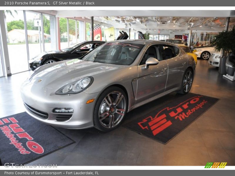 GT Silver Metallic / Black 2010 Porsche Panamera S