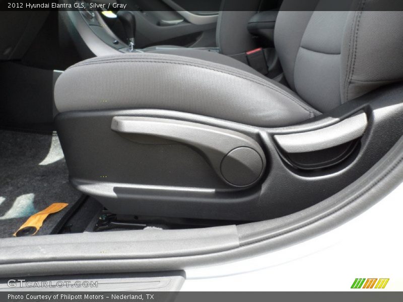 Silver / Gray 2012 Hyundai Elantra GLS